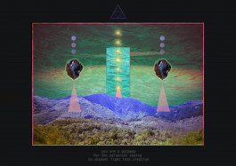 Jackson Gore Earth Digital Collages Cosmic Nature Spirit Art Alchemy